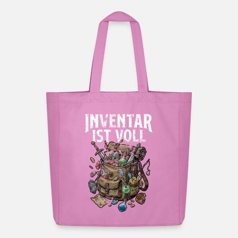 Inventar ist voll - Midweight recycelter Stoffbeutel von Stanley/Stella - Pink