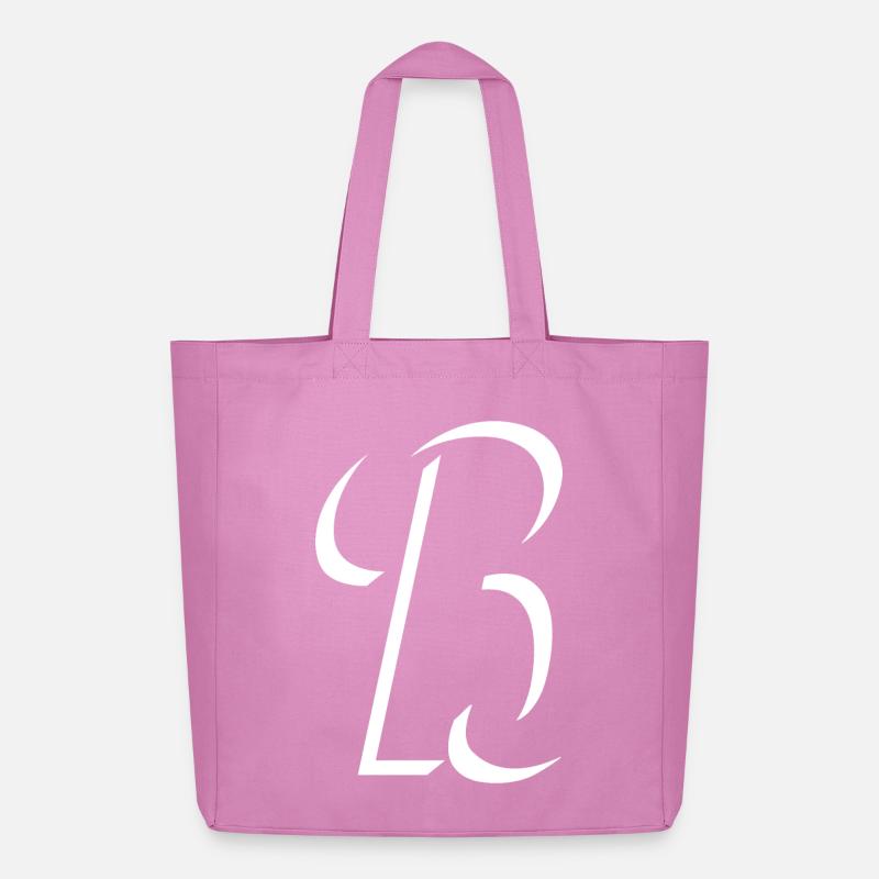 Letter B, Name, der Buchstabe B - Midweight recycelter Stoffbeutel von Stanley/Stella - Pink
