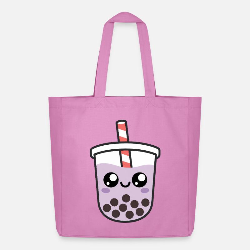 Kawaii Bubble Tee - Midweight recycelter Stoffbeutel von Stanley/Stella - Pink
