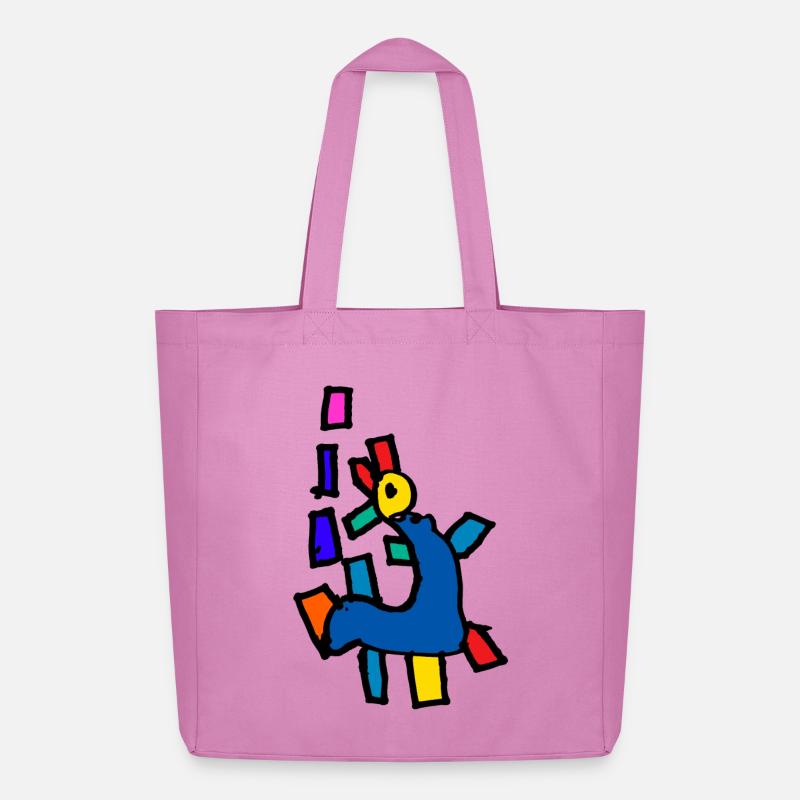 Dino - Midweight recycelter Stoffbeutel von Stanley/Stella - Pink