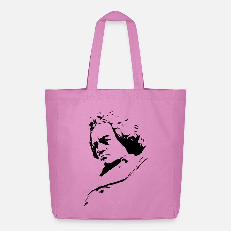 Beethoven - Midweight recycelter Stoffbeutel von Stanley/Stella - Pink