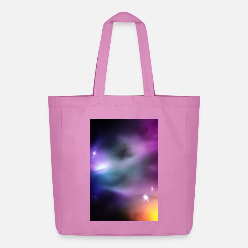 Galaxie Bild - Midweight recycelter Stoffbeutel von Stanley/Stella - Pink