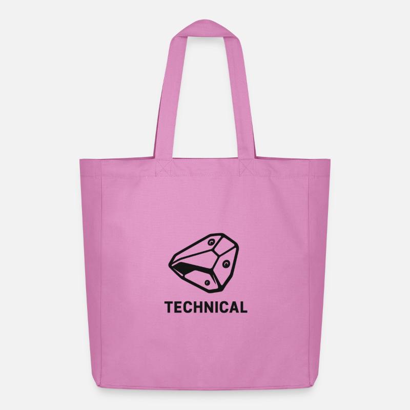 Technikal Boulder - Midweight recycelter Stoffbeutel von Stanley/Stella - Pink