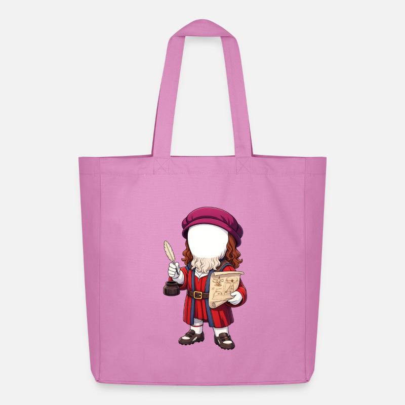 Gigi davinci - Midweight recycelter Stoffbeutel von Stanley/Stella - Pink