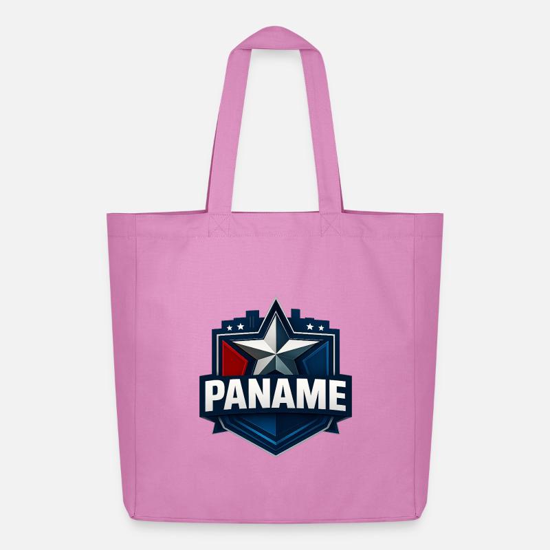 Paname Paris - Midweight recycelter Stoffbeutel von Stanley/Stella - Pink