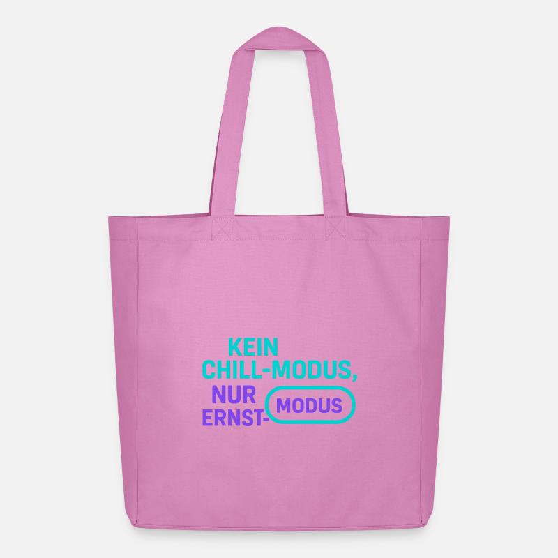 Ernst Mode ohne Chill - Midweight recycelter Stoffbeutel von Stanley/Stella - Pink