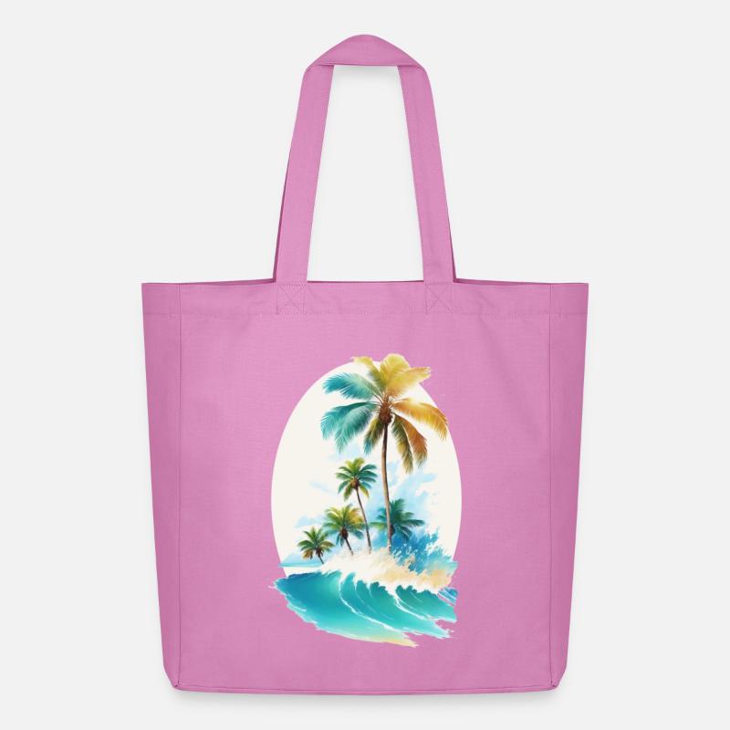 Aloha - Midweight recycelter Stoffbeutel von Stanley/Stella - Pink