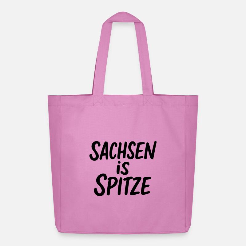 Sachsen_is_Spitze - Midweight recycelter Stoffbeutel von Stanley/Stella - Pink