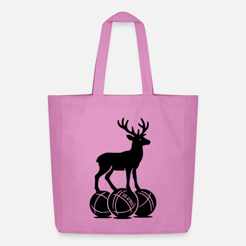 Bock auf Boule - Midweight recycelter Stoffbeutel von Stanley/Stella - Pink