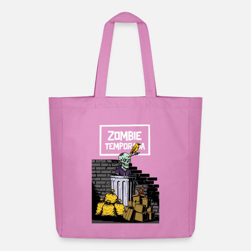 Zombie-Saison - Midweight recycelter Stoffbeutel von Stanley/Stella - Pink