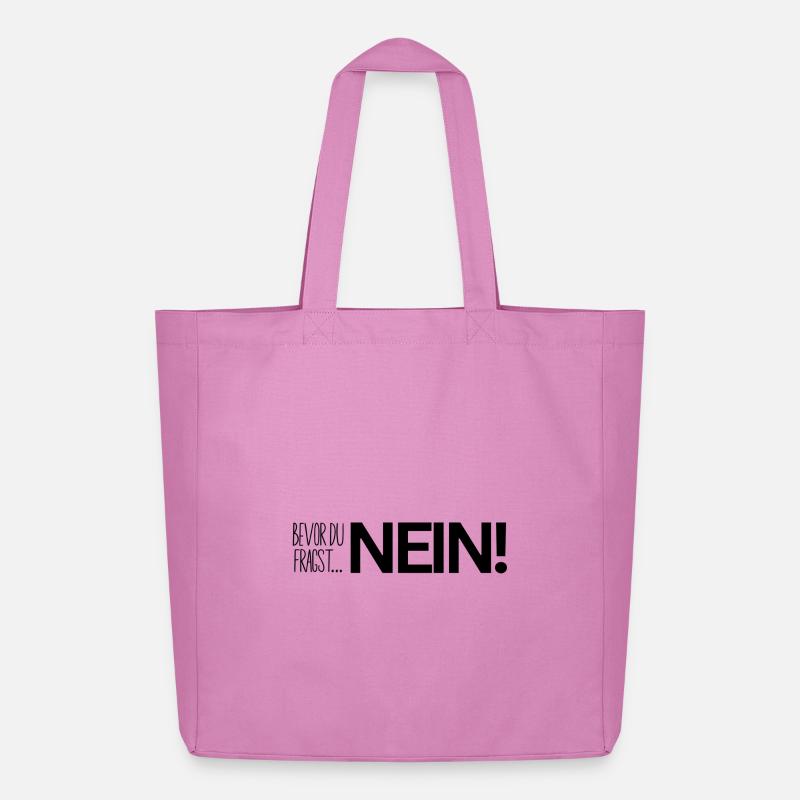 Nein - Midweight recycelter Stoffbeutel von Stanley/Stella - Pink