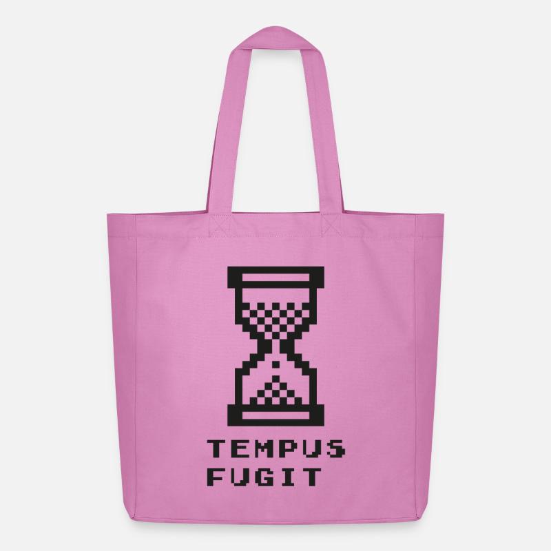 Tempus-Fugit - Midweight recycelter Stoffbeutel von Stanley/Stella - Pink