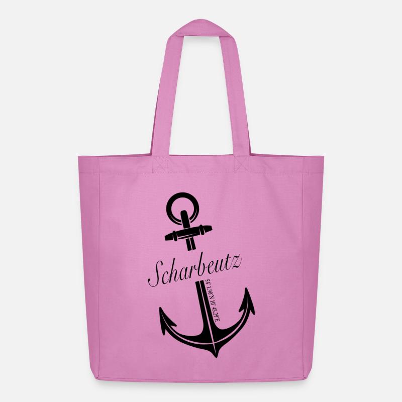 Scharbeutz - Midweight recycelter Stoffbeutel von Stanley/Stella - Pink