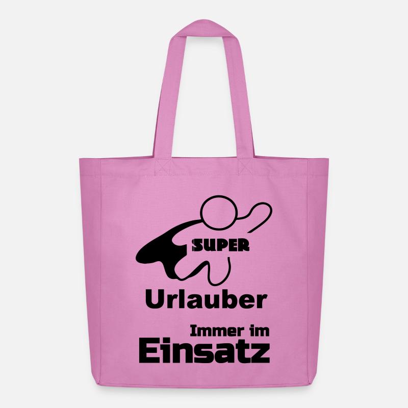 Super Urlauber Geschenk - Midweight recycelter Stoffbeutel von Stanley/Stella - Pink