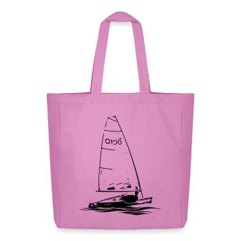 RS aero sailing dinghy sailboat regatta sailing sport - Midweight Recycled Tote Bag by Stanley/Stella - pink - Front