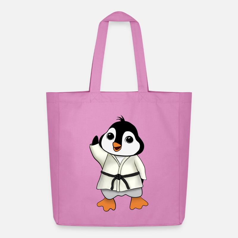 MA Pinguin - Midweight recycelter Stoffbeutel von Stanley/Stella - Pink