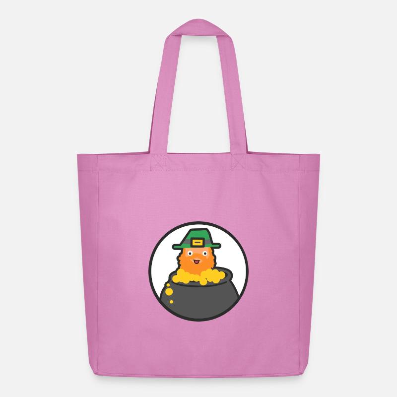 UND Ginger_cs2 Emblem - Midweight recycelter Stoffbeutel von Stanley/Stella - Pink