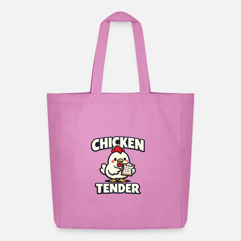 Tender de poulet - Tote bag Stanley/Stella Midweight recyclé - rose
