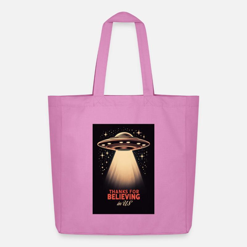Thanks for believing - Midweight recycelter Stoffbeutel von Stanley/Stella - Pink