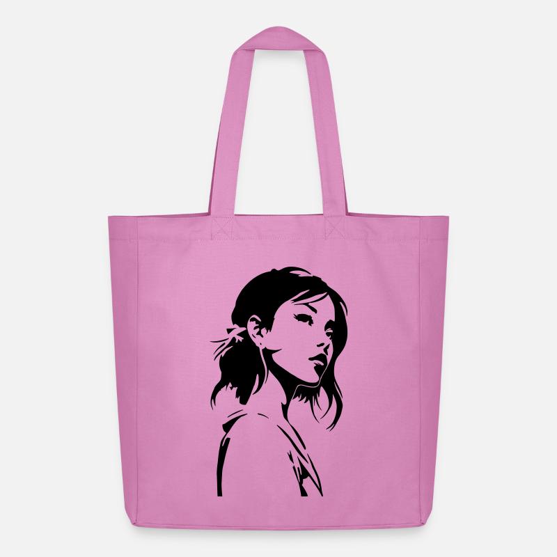 Grâce cendrée - Tote bag Stanley/Stella Midweight recyclé - rose