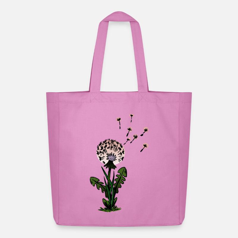 Löwenzahn Träumerische Blüten - Midweight recycelter Stoffbeutel von Stanley/Stella - Pink