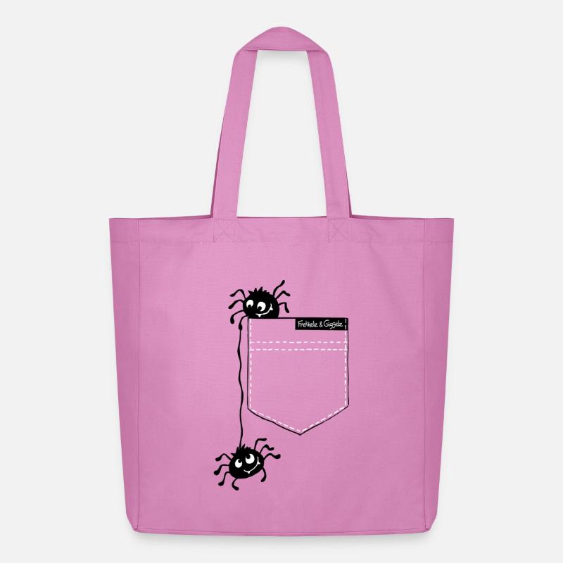Spinnentierchen - Midweight recycelter Stoffbeutel von Stanley/Stella - Pink