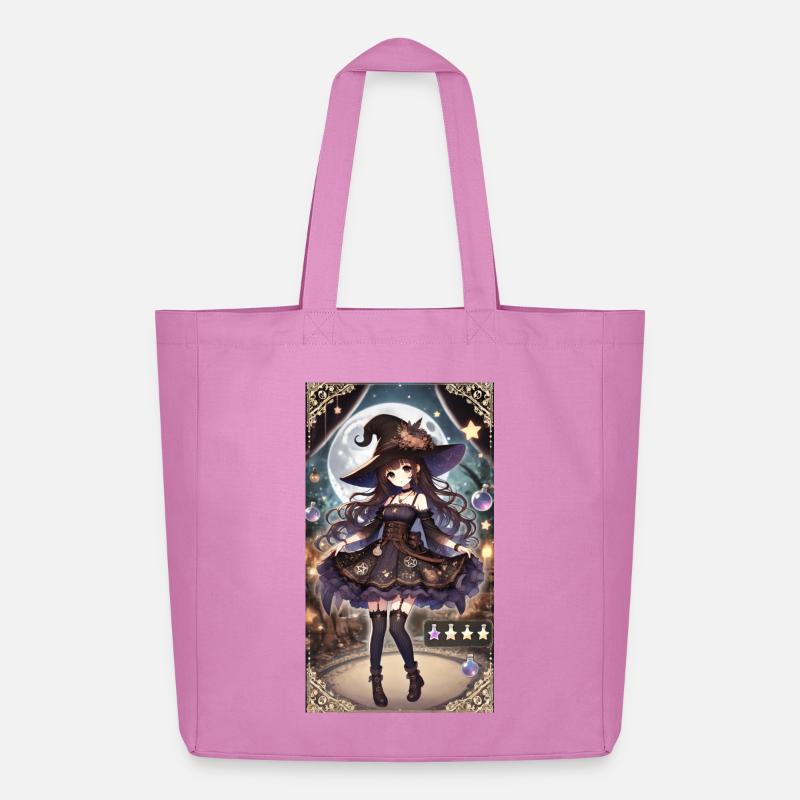 witch - Midweight recycelter Stoffbeutel von Stanley/Stella - Pink