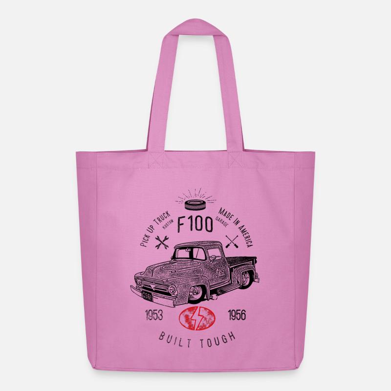 F100 Built Tough, Vintage - Midweight recycelter Stoffbeutel von Stanley/Stella - Pink