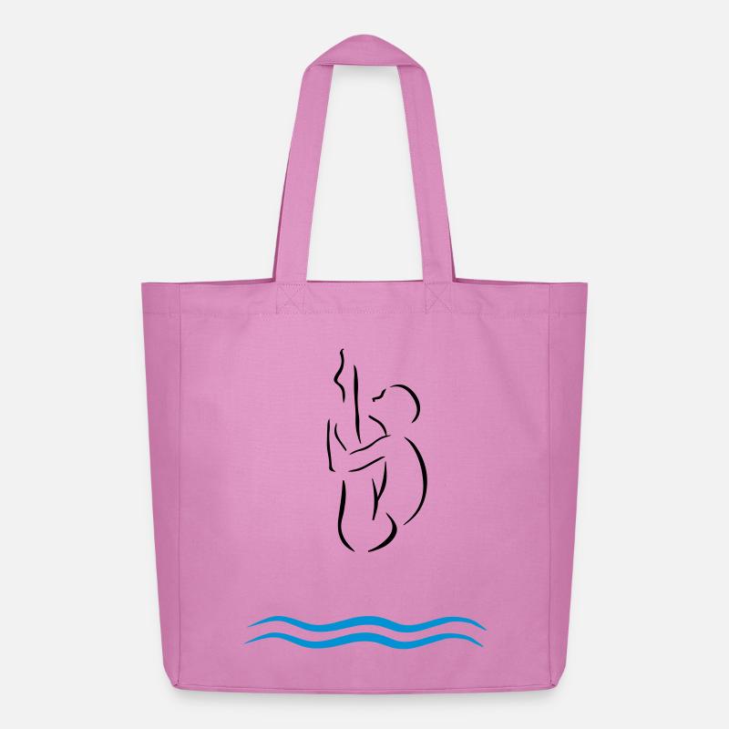 High diving - Midweight Recycled Tote Bag by Stanley/Stella - pink