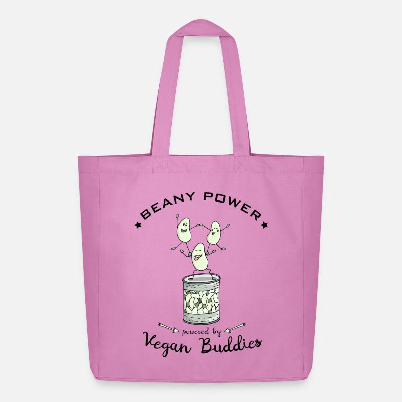 Bohnen Soja vegane Proteine - Midweight recycelter Stoffbeutel von Stanley/Stella - Pink