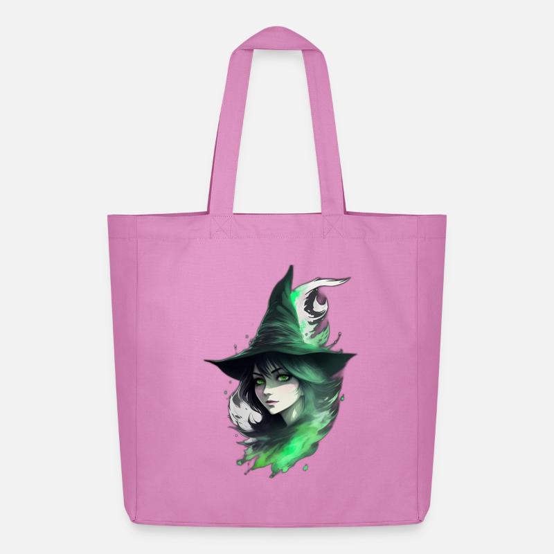 Hexe - Midweight recycelter Stoffbeutel von Stanley/Stella - Pink