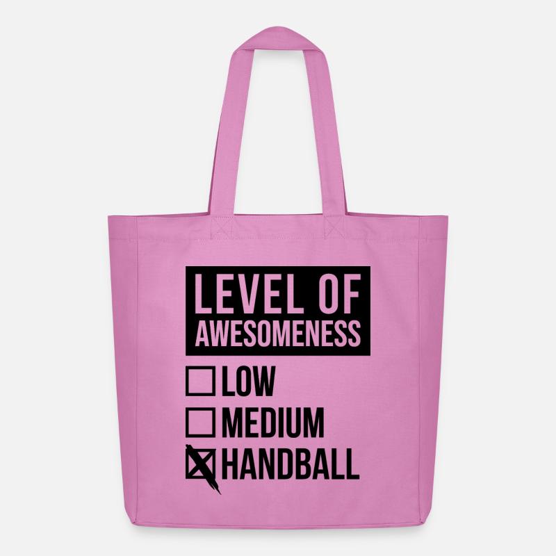 Handball - Midweight recycelter Stoffbeutel von Stanley/Stella - Pink