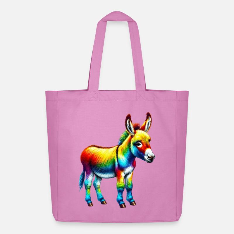 Esel-Maultier - Midweight recycelter Stoffbeutel von Stanley/Stella - Pink