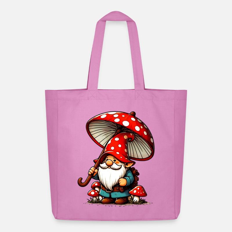 Gnom - Midweight recycelter Stoffbeutel von Stanley/Stella - Pink