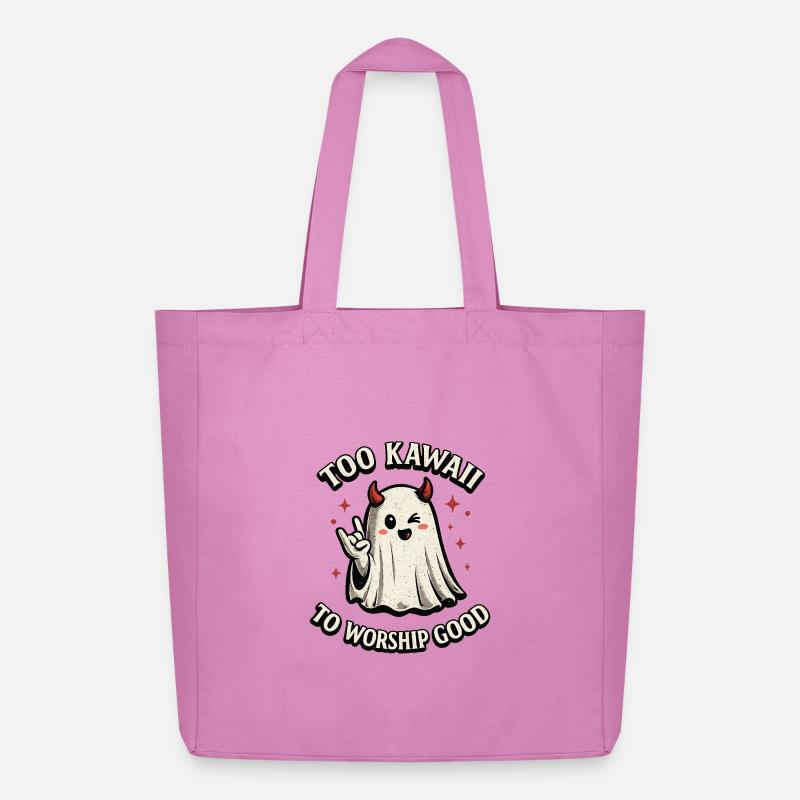 Kawaii - Midweight recycelter Stoffbeutel von Stanley/Stella - Pink