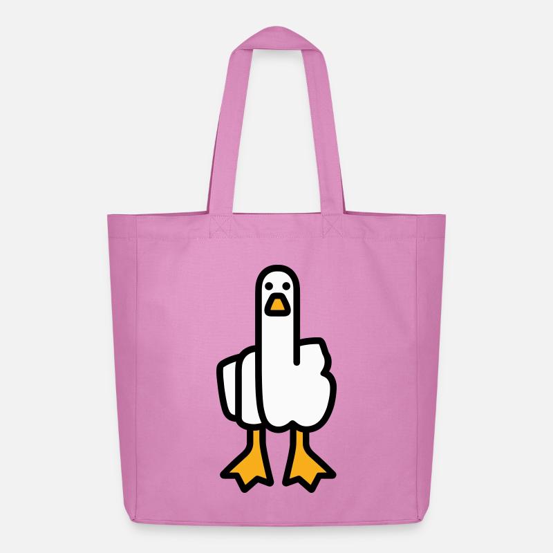 Statement Gans - Midweight recycelter Stoffbeutel von Stanley/Stella - Pink