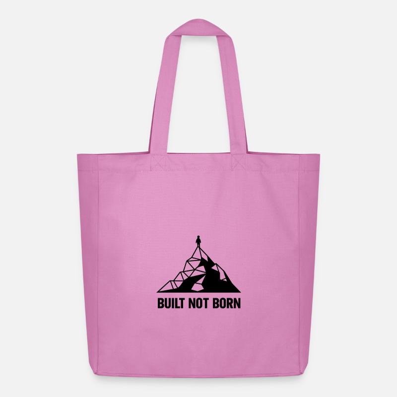 Built Not Born Peak - Midweight recycelter Stoffbeutel von Stanley/Stella - Pink