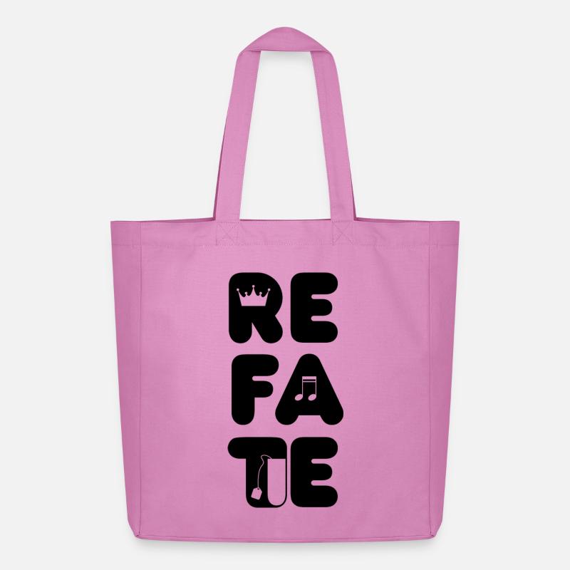 Refate - Bring yourself round - Midweight recycelter Stoffbeutel von Stanley/Stella - Pink