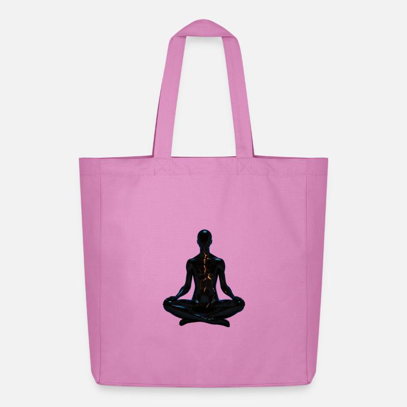 Meditations Design - Midweight recycelter Stoffbeutel von Stanley/Stella - Pink