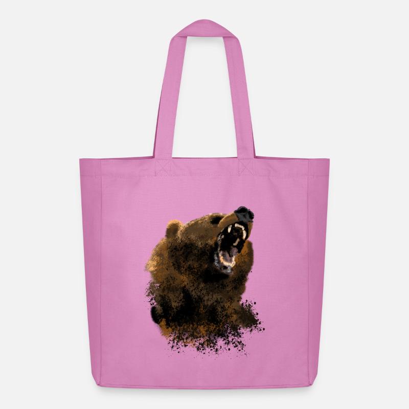 Bär - Midweight recycelter Stoffbeutel von Stanley/Stella - Pink