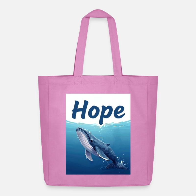Hope Unterwasserwal - Midweight recycelter Stoffbeutel von Stanley/Stella - Pink