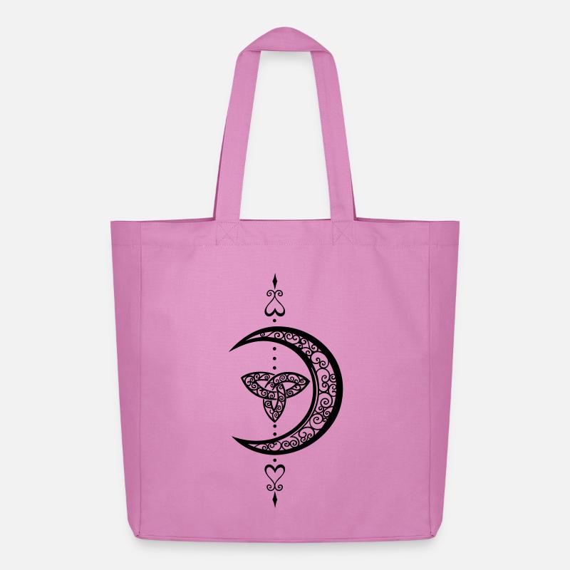Mond Celtic Trinity Lune - Tote bag Stanley/Stella Midweight recyclé - rose