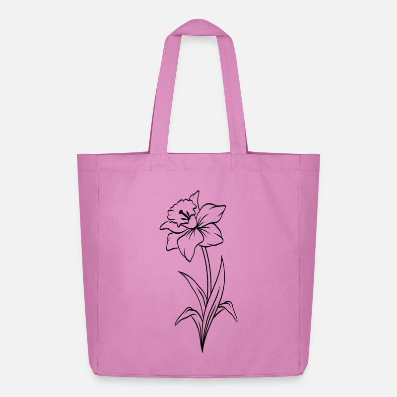 Narzisse - Midweight recycelter Stoffbeutel von Stanley/Stella - Pink