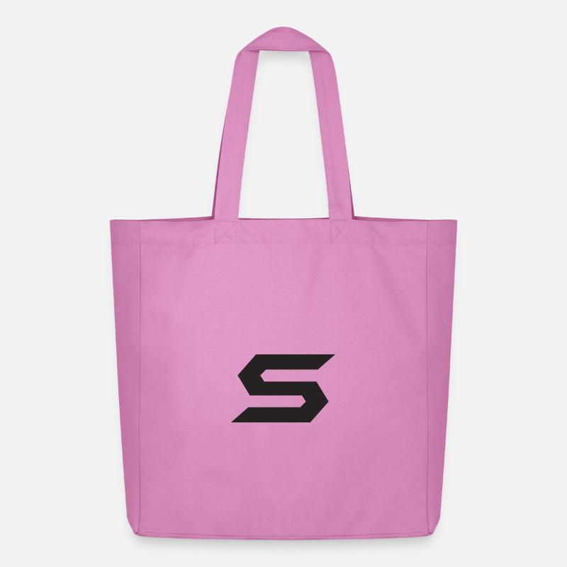 Geometric SForm Pattern - Midweight Recycled Tote Bag by Stanley/Stella - pink