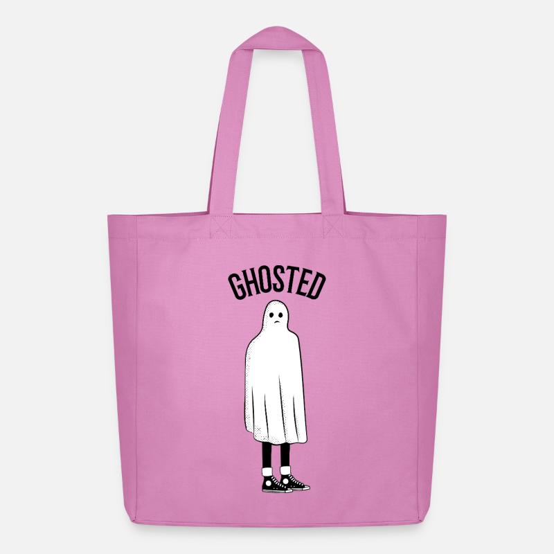 Ghosted Sad Ghost  - Midweight recycelter Stoffbeutel von Stanley/Stella - Pink