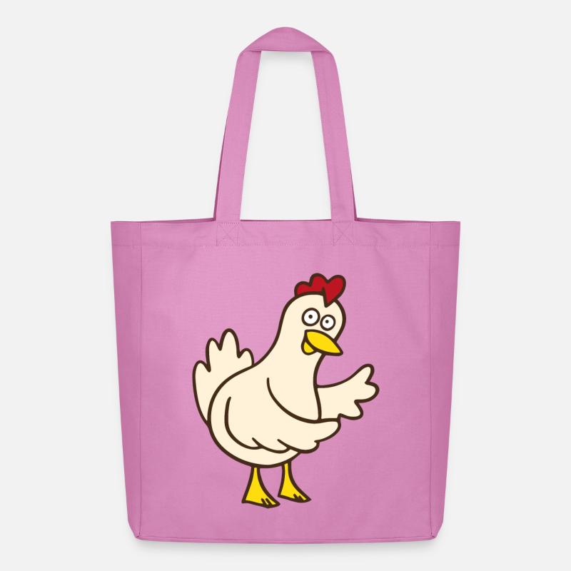Huhn - Midweight recycelter Stoffbeutel von Stanley/Stella - Pink
