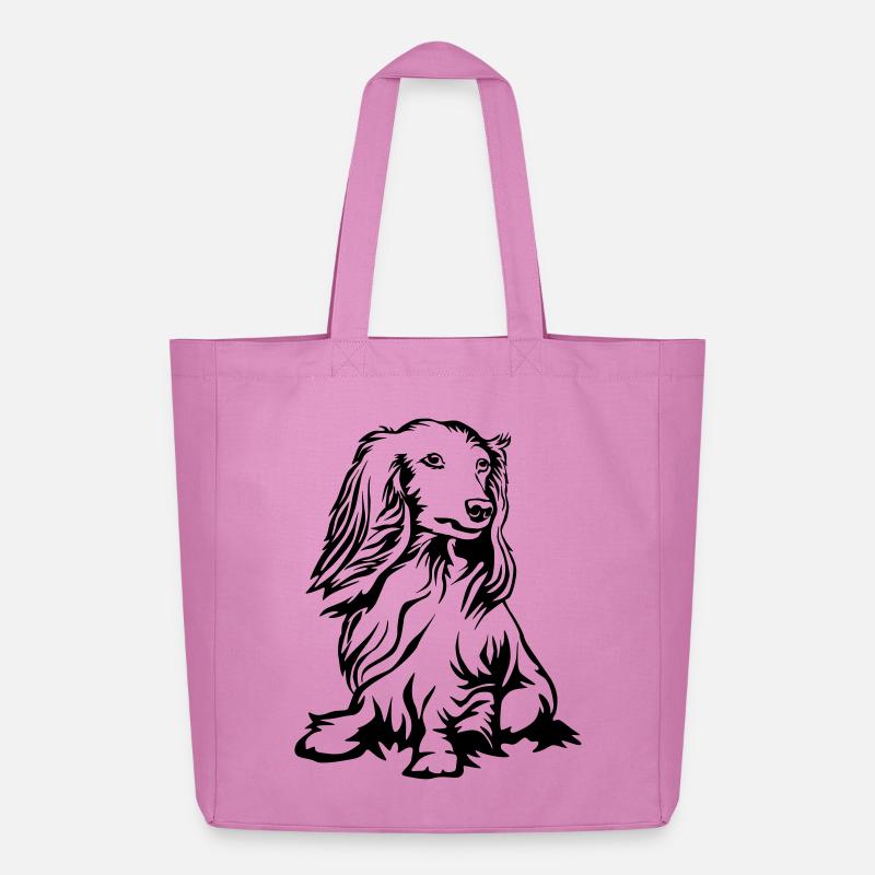 teckel - Tote bag Stanley/Stella Midweight recyclé - rose