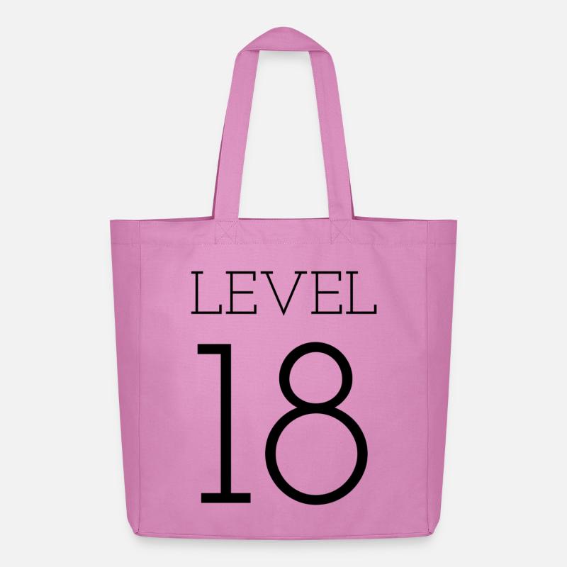 level 18 - Midweight recycelter Stoffbeutel von Stanley/Stella - Pink