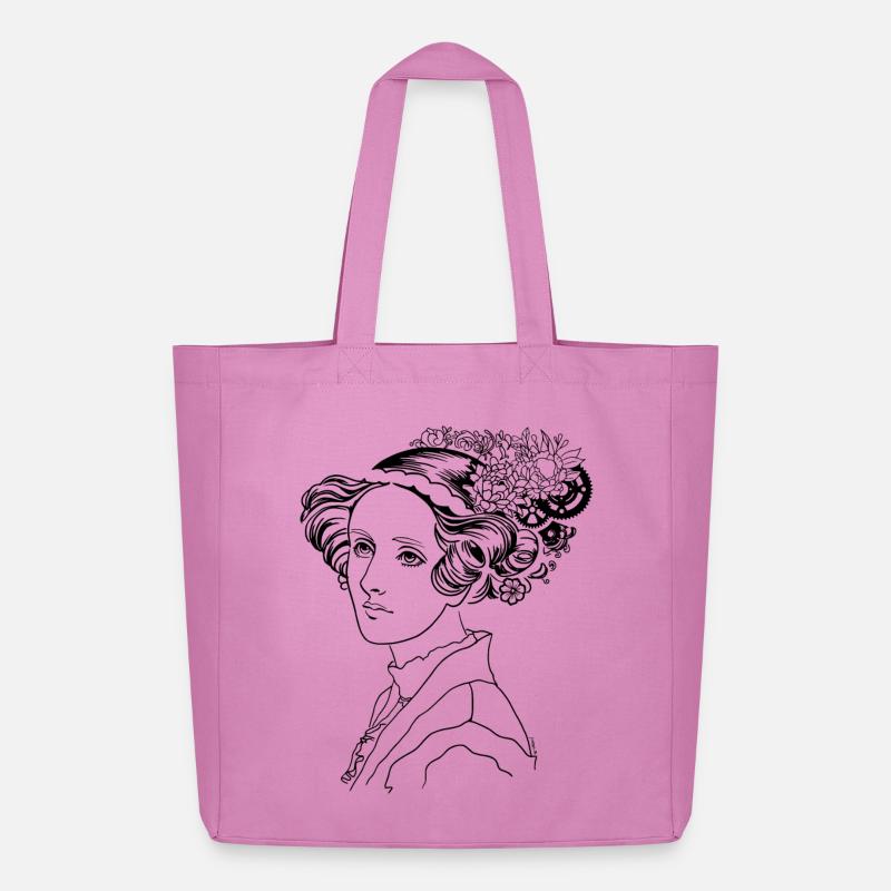 Ada's Elegance - Midweight Recycled Tote Bag by Stanley/Stella - pink