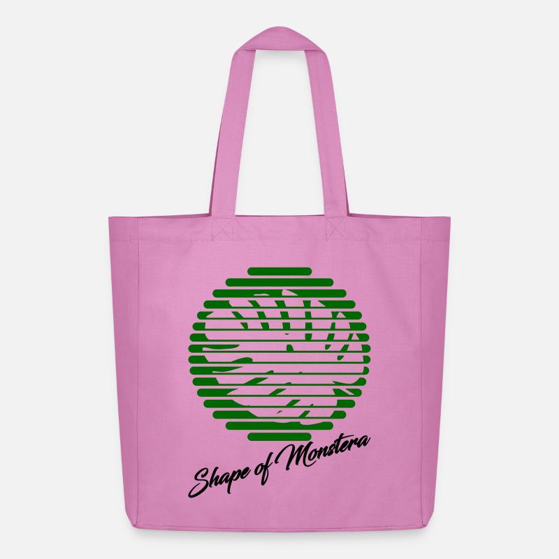 Monstera - Midweight recycelter Stoffbeutel von Stanley/Stella - Pink
